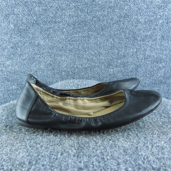 Time And Tru Women's Ballet Black Synthetic Size 7.5M Gently Used 2025 - Picture 3 of 5